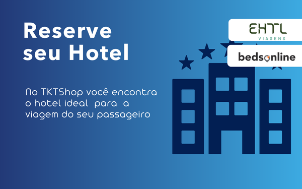 Reserve o seu hotel